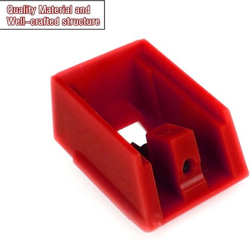 قلم بديل ATN95E أحمر، استبدال إبرة مشغل التسجيل الماسي البيضاوي، متوافق مع خرطوشة Audio-Technica AT95E AT93 in Kuwait