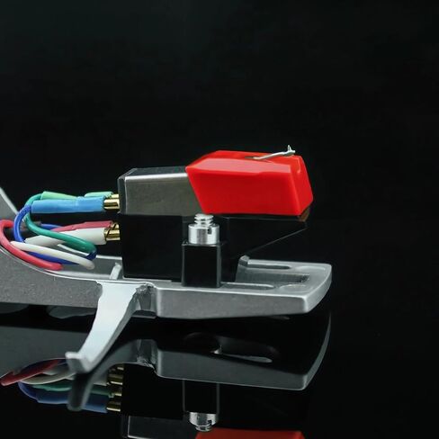 قلم بديل ATN95E أحمر، استبدال إبرة مشغل التسجيل الماسي البيضاوي، متوافق مع خرطوشة Audio-Technica AT95E AT93 in Kuwait