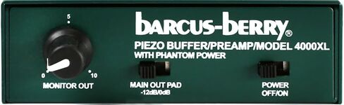 Barcus Berry 4000 1-Key Grand Piano and Harp Planar Wave System - Bundle with XLR Cable, Instrument Cable, 1/4" Extension Cable, and Cable Ties in Saudi Arabia