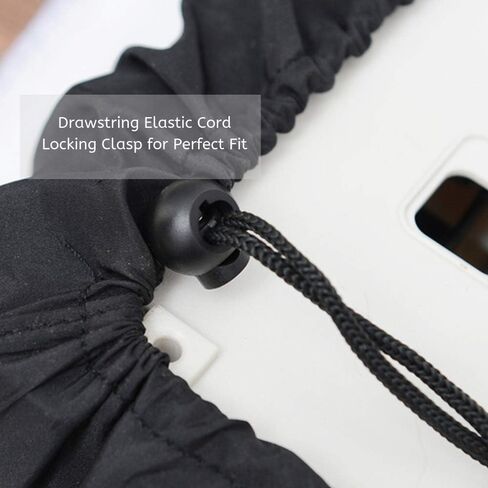 غطاء غبار لوحة مفاتيح البيانو لـ 61/76/88 مفتاحًا - غطاء لوحة مفاتيح واقٍ قابل للتمدد للبيانو الكهربائي/الرقمي، مشبك قفل سلك مرن، يمكن غسله في الغسالة (88 مفتاحًا) in Kuwait