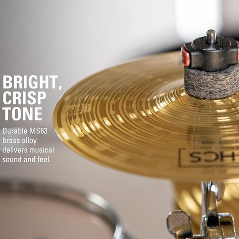 Meinl Percussion HCS 8" Splash Cymbal لمجموعة الطبول - صنع في ألمانيا - متوسط ​​تقليدي، ضمان لمدة عامين، سبائك النحاس MS63، (HCS8S) in Kuwait