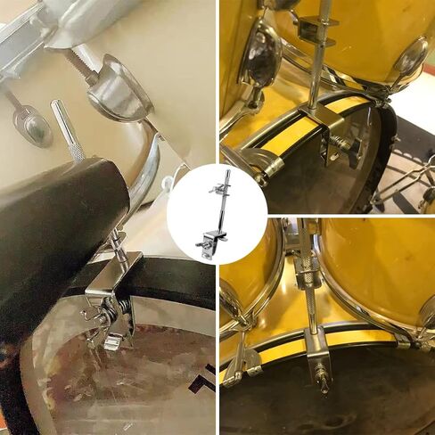 YOLUFER البقرة المشبك جرس البقرة حامل مجموعة طبلة موسيقى الجاز هوب شنت الحرة تعديل البقرة المشبك لملحقات قرع in Kuwait