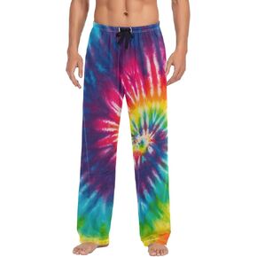 Us Star Stripe Mens Pajama Pants with Pockets Drawstring Lounge Pants Pajama Bottoms Men Sleep PJ Pants for Men