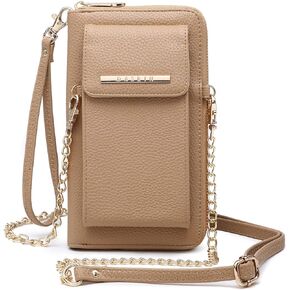 Dasein Crossbody Bag Phone Purse Handbag for Women Shoulder Bag Credit Card Wristlet Wallet with Multi Pockets