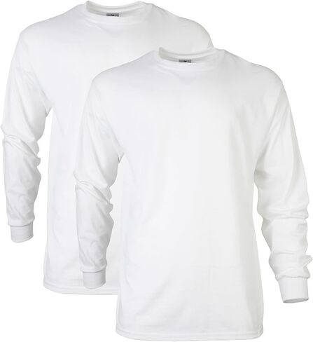 Gildan Youth Ultra Cotton Long Sleeve T-Shirt, Style G2400B, 2-Pack in Kuwait
