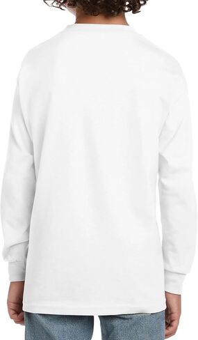 Gildan Youth Ultra Cotton Long Sleeve T-Shirt, Style G2400B, 2-Pack in Kuwait