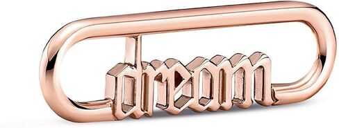 PANDORA Styling Dream Word Link Bracelet Charm Me Bracelets - Stunning Women's Jewelry - Gift for Women - Made Rose in Saudi Arabia