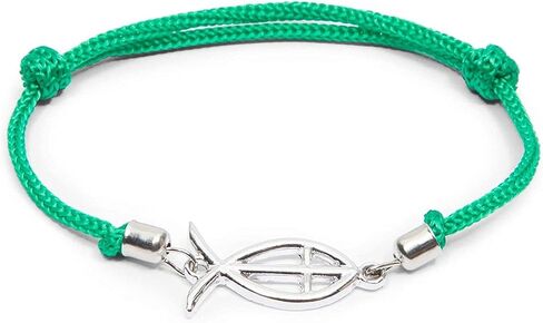 أساور دينية للرجال والنساء، سمكة مسيحية (عبوة من 12 قطعة), معدن, زنك in Kuwait