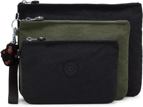 Kipling Women's Iaka L Crossbody Bag, Removable Strap, Zipped Main Compartment, Water Resistant, Crinkle Nylon Wristlet in Saudi Arabia