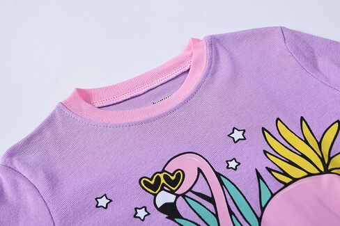 Joyond Girls Pajamas for Toddler Kids Child Snug-Fit Clothes Pjs Long Cotton Sleepwear Set in Kuwait