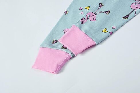 Joyond Girls Pajamas for Toddler Kids Child Snug-Fit Clothes Pjs Long Cotton Sleepwear Set in Kuwait
