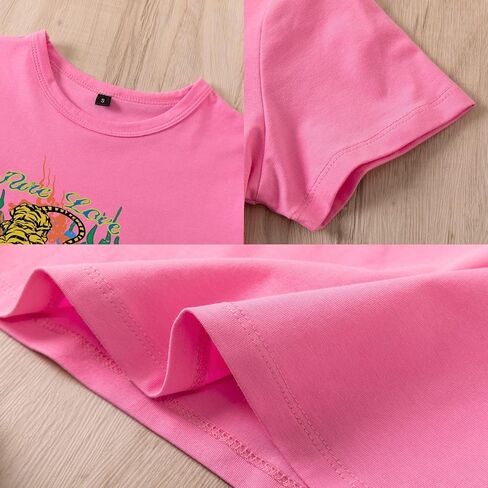 BINTEHGS Cute Graphic Baby Tees for Women Trendy Aesthetic Print Crop T Shirt Short Sleeve Y2K Cropped Shirt for Teen Girls in Saudi Arabia