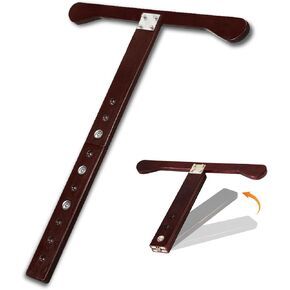 Cello Anti-Slip Mat, Cello Rock Stop Foldable Solid Wood Portable 10-Hole T-Shaped Folding Cello Accessories in Kuwait