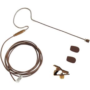 Rannsgeer Mini Headset Microphone Replacement Earhook Headset Mic for Sennheiser Wireless System (Cocoa) in Kuwait
