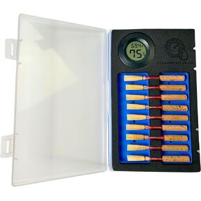 Tone Protector Reed Case for Oboe Reeds: Digital Oboe Reed Storage With Two-Way Humidity Control in Kuwait