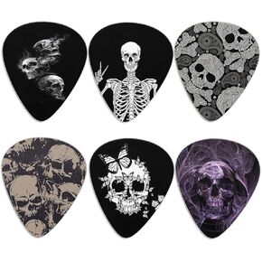 KEIAHUAN Custom Guitar Picks 6 Pack, Personalized Add Your Image Text Medium Thin Great Gift for Electric, Acoustic or Bass Guitars 0.96mm Variety Pattern in Saudi Arabia