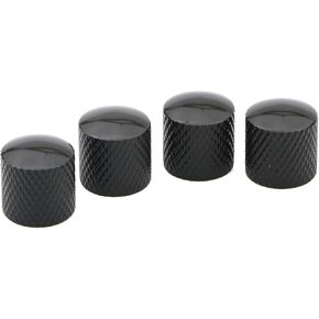 4Pcs Silver Metal Dome Tone Knob for Electric Guitar Bass Parts