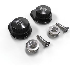 D'Addario Accessories Universal Strap Lock System, Black