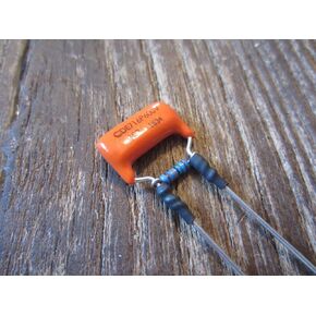 Buhr Electronics Treble Bleed/Volume Mod, Orange Drop 716P .001 µF w/ 150 kΩ Metal Film Resistor in Saudi Arabia