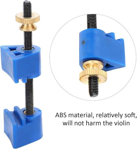 32Pcs Violin Clamp Professional Making Repairing Set Violin Repairing Maintenance Tool Kit Stringed Instrument Accessories Metal + ABS Random Color in Saudi Arabia