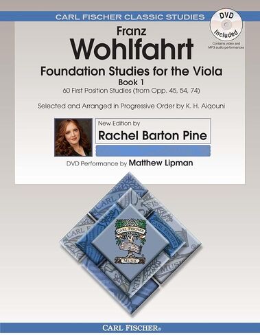 O2659X - Foundation Studies for the Viola - Book 1: 60 First Position Studies (from Op. 45, 54, 74) - Book & DVD in Saudi Arabia