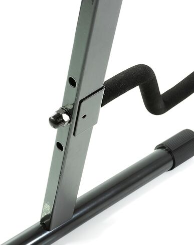 حامل WayvPoint Cello - قابل للتعديل وقابل للطي مع خطاف للقوس - تصميم قابل للطي لسهولة التخزين - حامل أدوات الجيتار المتوافق - كامل مع قطعة قماش من الألياف الدقيقة مقاس XL in Kuwait