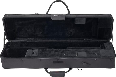Protec PB319 EB Bass Clarinet with One Piece Body PRO PAC Case,36.00(H) x 11.00(W) x 6.25(D) inches & Hercules DS561B Basson/Bass Clarinet Stand in Saudi Arabia