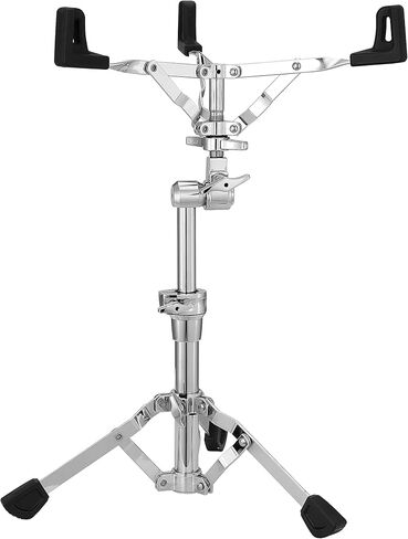 Pearl S930 Double-Braced Snare Drum Stand with Gearless UniLock Basket Tilter, Heavy Double Braced Legs, and Adjustable Gripping Basked & BC930 Double-Braced Cymbal Boom Stand, Heavy Weight Boom Stand in Kuwait