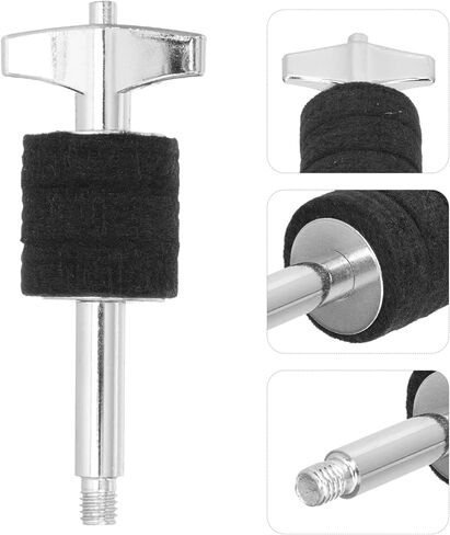 EXCEART مجموعة طبلة أجزاء الصنج المسمار مجموعة طبلة-قبعة الصنج حامل المسمار خاص شنقا الصنج المسمار آلة موسيقية ملحق Ar أجزاء عدة in Kuwait