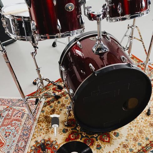 EXCEART مجموعة طبلة أجزاء الصنج المسمار مجموعة طبلة-قبعة الصنج حامل المسمار خاص شنقا الصنج المسمار آلة موسيقية ملحق Ar أجزاء عدة in Kuwait