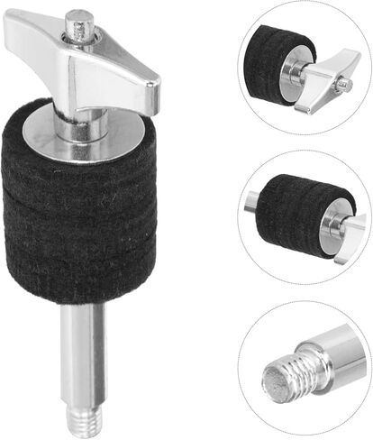 EXCEART مجموعة طبلة أجزاء الصنج المسمار مجموعة طبلة-قبعة الصنج حامل المسمار خاص شنقا الصنج المسمار آلة موسيقية ملحق Ar أجزاء عدة in Kuwait
