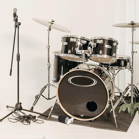 EXCEART مجموعة طبلة أجزاء الصنج المسمار مجموعة طبلة-قبعة الصنج حامل المسمار خاص شنقا الصنج المسمار آلة موسيقية ملحق Ar أجزاء عدة in Kuwait