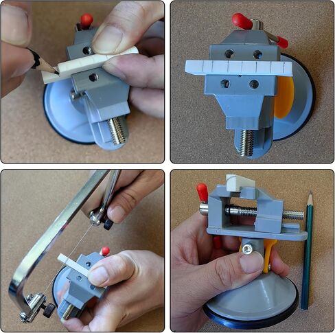 DIY Acoustic Guitar Bone Bridge Saddle Nut Tool Set, Includes Guitar Nut Slotting Files, Guitar Neck Rest, Sanding Block, Sandpaper, Vise, Cleaner Brush, Perfect for Guitar Players, Enthusiasts in Kuwait