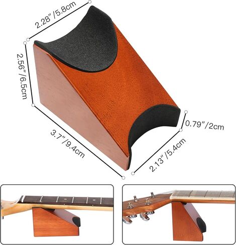 DIY Acoustic Guitar Bone Bridge Saddle Nut Tool Set, Includes Guitar Nut Slotting Files, Guitar Neck Rest, Sanding Block, Sandpaper, Vise, Cleaner Brush, Perfect for Guitar Players, Enthusiasts in Kuwait