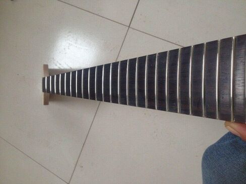 P Bass Electric Guitar Neck 24 fret 30 inch Child Small Short Bass Guitar Replacement Rosewood Fretboard Paddle Heaad DIY guitar project parts baritone guitar necks in Saudi Arabia