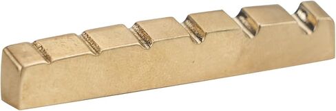 Pre-Slotted Bass guitar Brass nuts 6 string Bass Top Nut 54mm x 6mm in Saudi Arabia