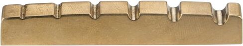 Pre-Slotted Bass guitar Brass nuts 6 string Bass Top Nut 54mm x 6mm in Saudi Arabia