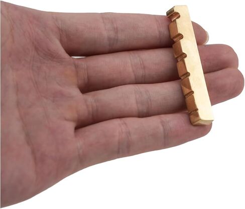 Pre-Slotted Bass guitar Brass nuts 6 string Bass Top Nut 54mm x 6mm in Saudi Arabia
