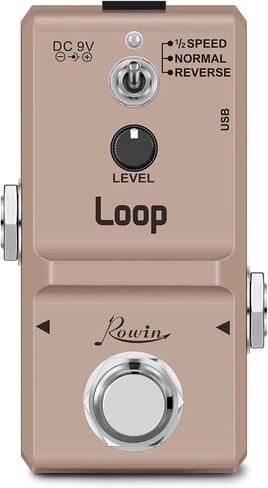 Rowin Blues Overdrive Pedal for Guitar True Bypass with Warm and Hot Modes in Kuwait