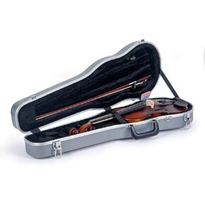 Crossrock 4/4 Violin Case-Backpack Style in Black (CRA860SVFBK)