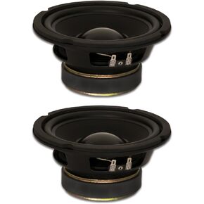 Goldwood Sound, Inc. مضخم صوت مسرحي، مكبرات صوت محيطية مطاطية مقاس 6.5 بوصة بقدرة 170 وات لكل مجموعة مكبرات صوت بديلة 8 أوم (GW-6028-2) in Saudi Arabia