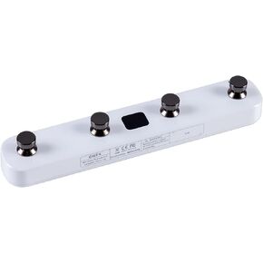 GTRS Wireless Footswitch Controller 2.4G Chargeable Built-in Battery Change Preset Tone Tap Tempo Settings (Black) in Kuwait