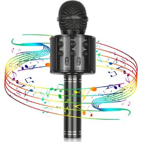 Viposoon Kids Gifts for 6 7 8 9 10 11 Year Old Boys Girls, Karaoke Microphone for Kids Popular Toys for 5-12 Year Old Boys Girls Christmas Birthday Gifts for Toddler Teenage Girl Boy - Blue