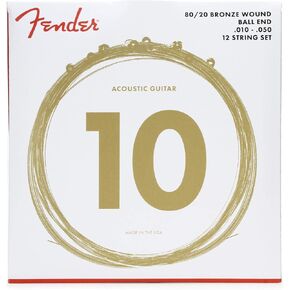 أوتار جيتار Acousitc برونزية من Fender 80/20، نهاية كروية، 70XL .010-.048 in Saudi Arabia
