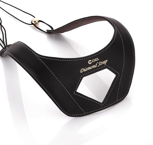 حزام رقبة ساكسفون قابل للتعديل من الألماس الفاخر، حزام عنق تينور ساكسفون من CIELmusic ، حزام رقبة Alto Saxophone ، يقلل من آلام الرقبة ، جلد طبيعي ناعم in Kuwait