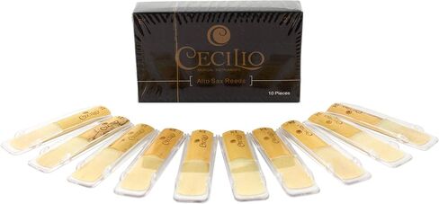 أعواد الساكسفون سيسيليو ألتو، قوة 2.5، 10 عبوات مع علبة بلاستيكية فردية in Kuwait