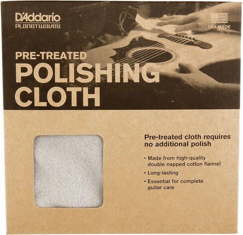 D'Addario Accessories Untreated Polish Cloth in Kuwait