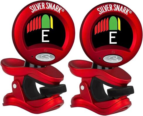 موالف Snark 2 المشبك لجميع الآلات باللونين الأحمر والفضي SIL RED (عبوة من 3 قطع) in Kuwait