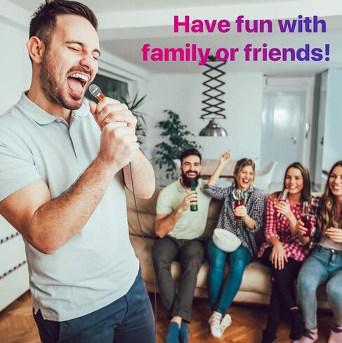 Mini Microphone,Tiny Microphone,Phone Microphone, Asmr Microphone,Mini Karaoke Microphone,forVoiceRecording Chatting and Singing on iPhone,Android,PC(Blue) in Kuwait