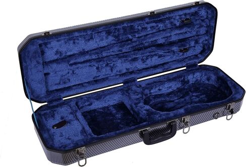 Crossrock CRA400VFCH 4/4 Full Size Violin Case, Zippered ABS Molded Backpack Style in Champagne in Saudi Arabia